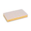 Picture of Scrubbing Sponge    Light Duty    3.6 X 6.1    0.7" Thick    Yellow/White    Individually Wrapped    20/Carton