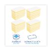 Picture of Scrubbing Sponge    Light Duty    3.6 X 6.1    0.7" Thick    Yellow/White    Individually Wrapped    20/Carton