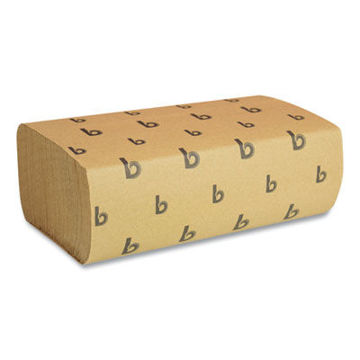 H175 Multifold Paper Towels Natural 9 X 9 9/20 250/Pack 16 Packs/Carton