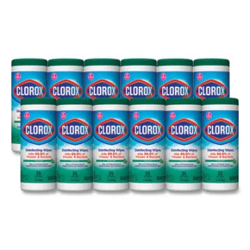 Disinfecting Wipes    7 X 8    Fresh Scent    35/Canister    12/Carton