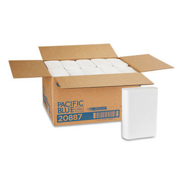 Pacific Blue Ultra Folded Paper Towels    10 1/5X10 4/5   White    220/Pack    10 Pks/Ct