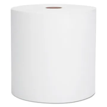 Essential High Capacity Hard Roll Towel    1.5" Core    8 X 1000 Ft    Recycled    White    6/Carton
