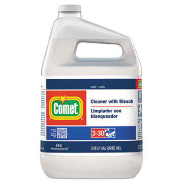 Cleaner With Bleach    Liquid    One Gallon Bottle    3/Carton