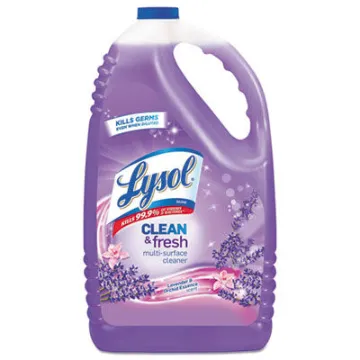 Clean And Fresh Multi-Surface Cleaner    Lavender And Orchid Essence    144 Oz Bottle    4/Carton