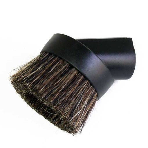 Picture of Dust Brush Heavy Horse Hair Blend Bristles Black