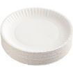 Picture of "Paper Plate 9"" White 1200Cs Med Wt 12/100"