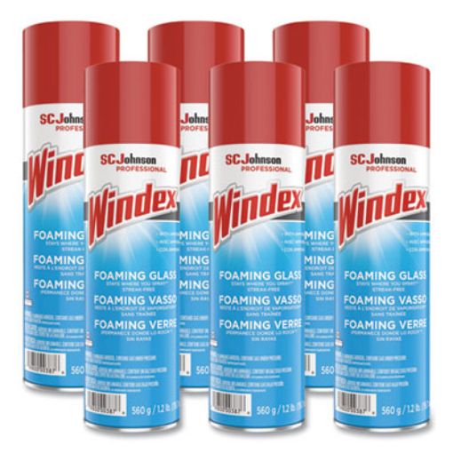 Picture of Windex Foaming Glass Cleaner 19.7oz 6/CS