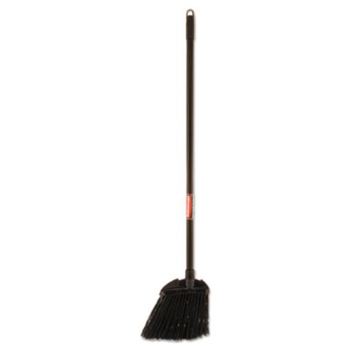 Picture of Lobby Pro Broom Poly Bristles 35" With Metal Handle Black