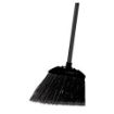 Picture of Lobby Pro Broom Poly Bristles 35" With Metal Handle Black