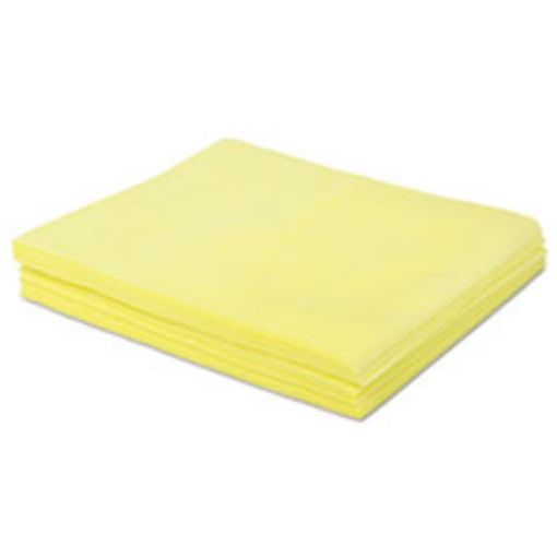 Picture of Dust Cloths, 18 x 24, Yellow, 500/Carton