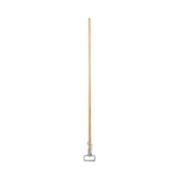 Picture of Spring Grip Metal Head Mop Handle For Most Mop Heads    60" Wood Handle