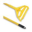 Picture of Quick Change Side-Latch Plastic Mop Head Handle, 60" Aluminum Handle, Yellow