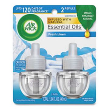 Picture of Scented Oil Refill    Fresh Linen    0.67 Oz    2/Pack