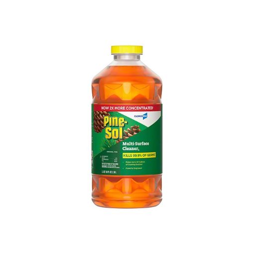 Picture of Pine-sol Pine 3/80oz ct Cleans, deodorizes and disinfects in one step, killing 99.9% of germs and leaving a classic pine scent.