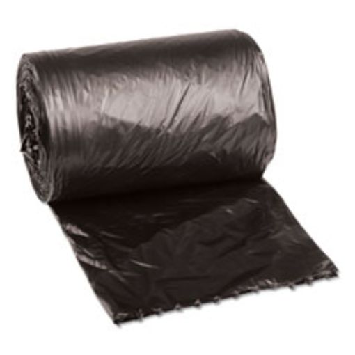 Picture of Low-Density Waste Can Liners    4 Gal    0.35 Mil    17" X 17"    Black    1   000/Carton