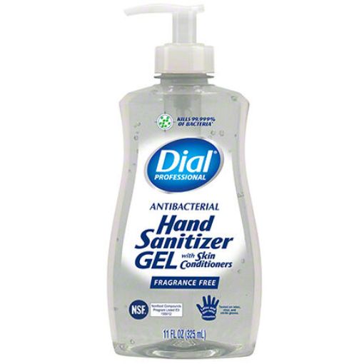 Picture of Dial Gel sanitizer w/skin conditioners  12 / 11oz CS